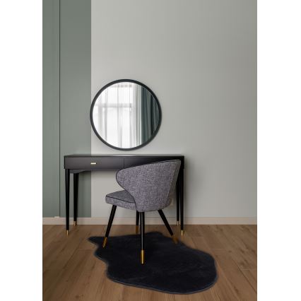 Teppich RABBIT-FOX 60x90 cm schwarz