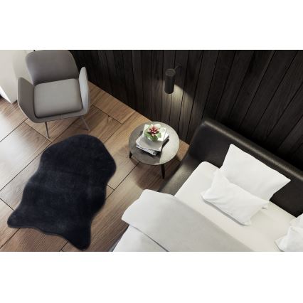 Teppich RABBIT-FOX 60x90 cm schwarz