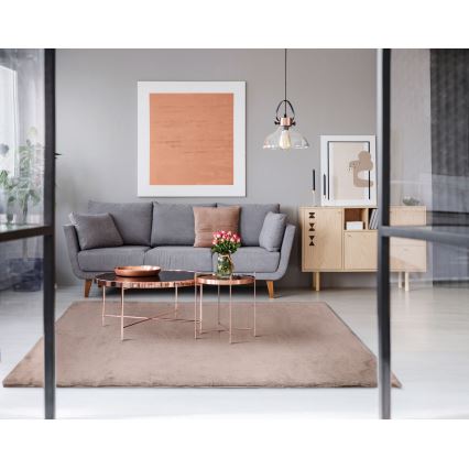 Teppich RABBIT-ROSA NEW 120 x 170 cm 2000 g/m² beige