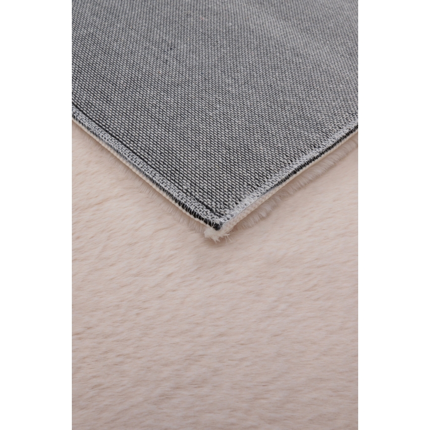 Teppich RABBIT-ROSA NEW 80x150 cm 2000g/m2 cremefarben