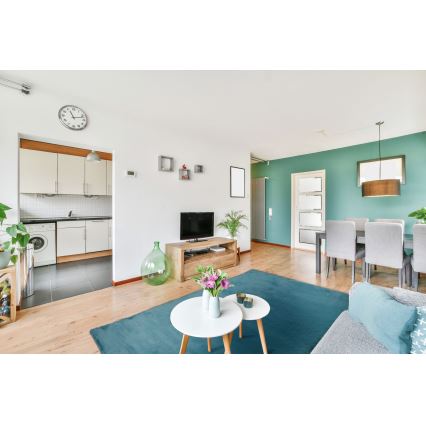 Teppich RABBIT-ROSA NEW 80x150 cm 2000g/m2 türkis