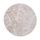 Teppich SALAMANCA 100 cm beige/weiß, Blattmuster