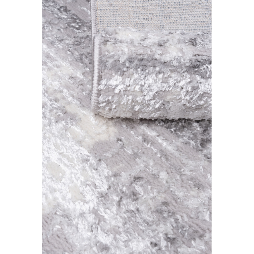 Teppich SALAMANCA 120x170 cm grau/weiß