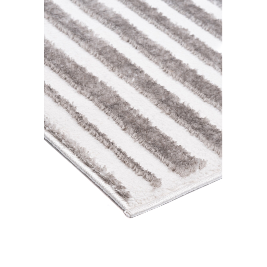 Teppich SALAMANCA 160x230 cm grau/weiß