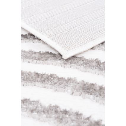 Teppich SALAMANCA 200x280 cm grau/weiß