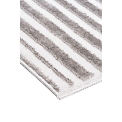 Teppich SALAMANCA 67x120 cm grau/weiß