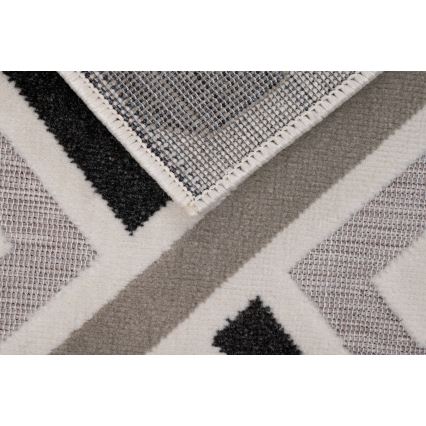 Teppich SHIFT 120x160 cm grau/blau/beige