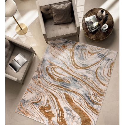 Teppich STONE 120x160 cm beige/grau