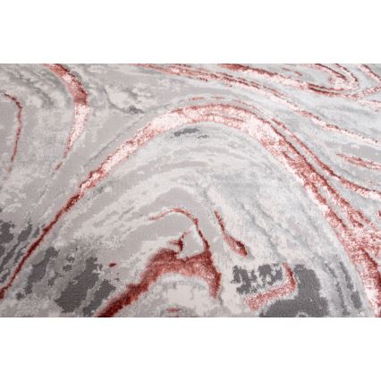 Teppich STONE 120x160 cm rosa/grau
