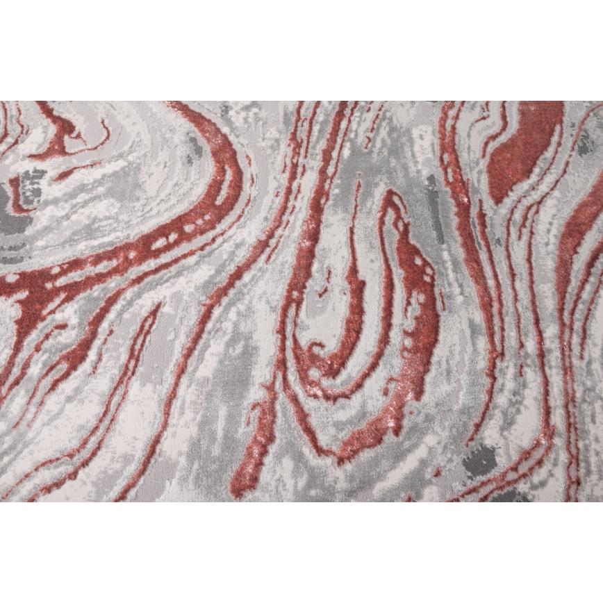 Teppich STONE 80x140 cm rosa/grau