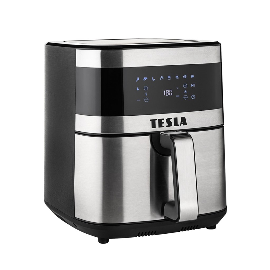 TESLA Electronics AirCook - Multifunktionale digitale Heißluftfritteuse 6 l 1700W/230V