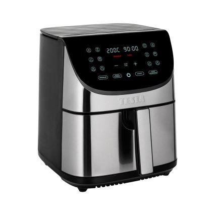 TESLA Electronics AirCook - Multifunktionale digitale Heißluftfritteuse 8 l 1700W/230V