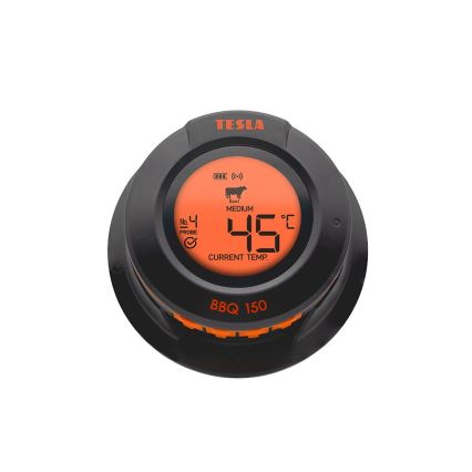 TESLA Electronics Cook - Digitales Fleischthermometer mit Messfühler 0-400 °C 2xAA IP65