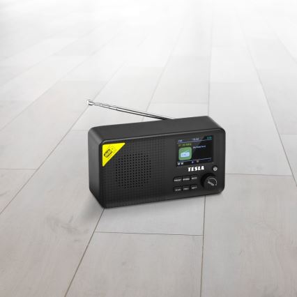 TESLA Electronics - DAB+ FM Radio 5W/4000 mAh Schwarz