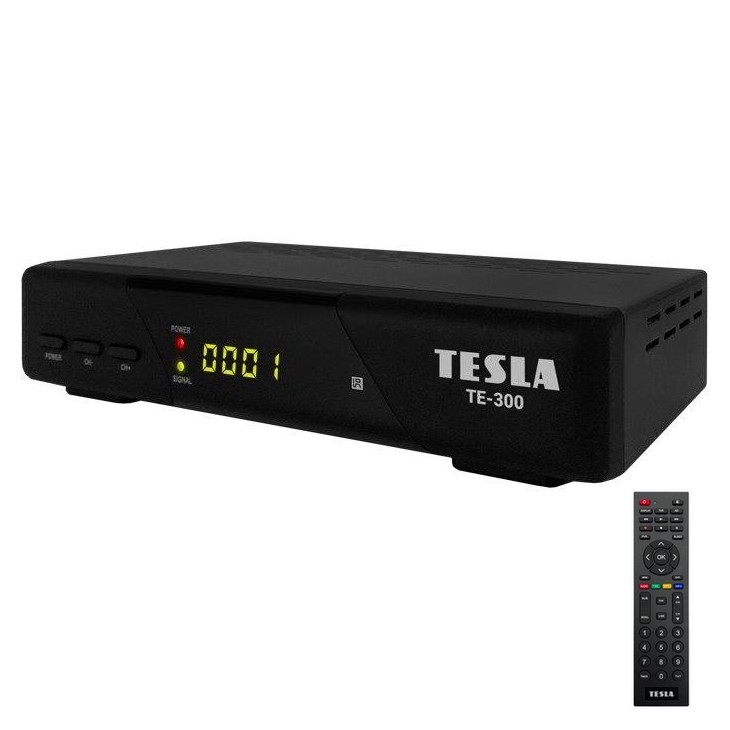 TESLA Electronics - DVB-T2 H.265 (HEVC) Empfänger, HDMI-CEC + Fernbedienung