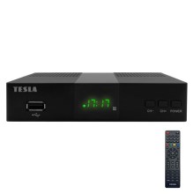 TESLA Electronics - DVB-T2 H.265 (HEVC) Receiver 2xAAA + Fernbedienung