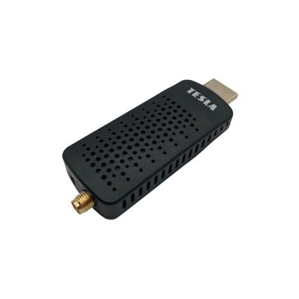 TESLA Electronics - DVB-T2 H.265 (HEVC) Receiver, HDMI-CEC 2xAAA + Fernbedienung