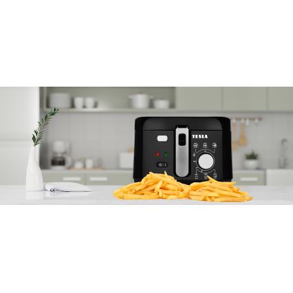 TESLA Electronics EasyCook - Fritteuse 2,5 l 1800W/230V