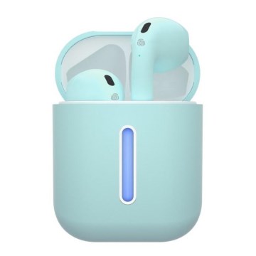 TESLA Electronics - Kabellose Kopfhörer 300 mAh + 2x 25 mAh IPX4 türkis