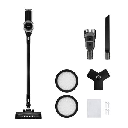 TESLA Electronics PureStar - 2-in-1 Stab-Handstaubsauger 150W/2200 mAh 22,2V schwarz