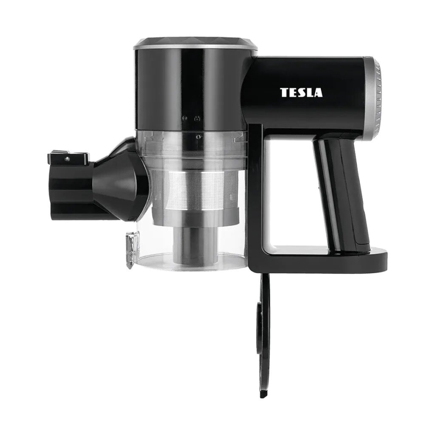 TESLA Electronics PureStar - Flexibler kabelloser Stabstaubsauger 2-in-1 150W/2200 mAh schwarz