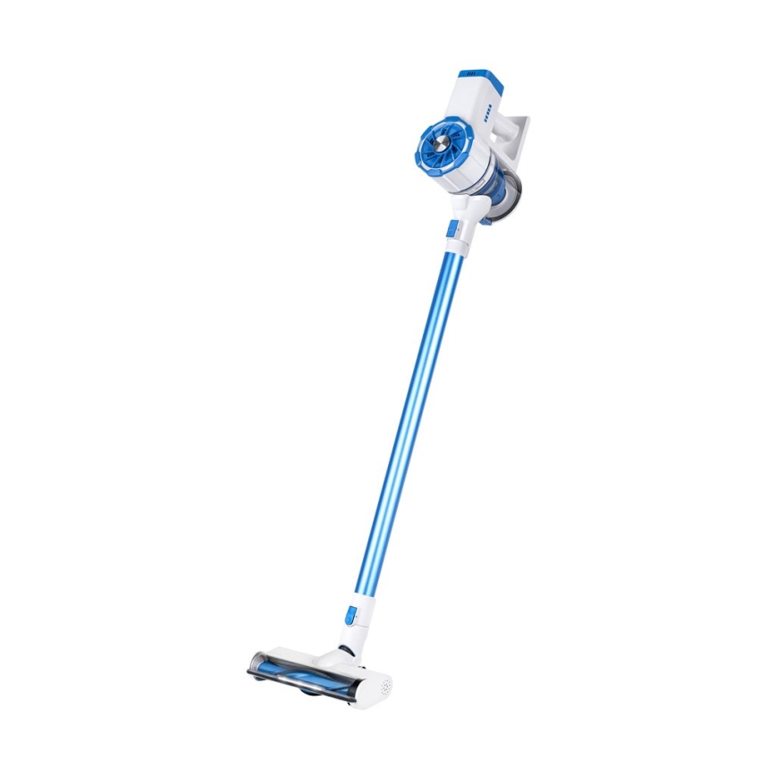 TESLA Electronics PureStar - Stielhandstaubsauger 2-in-1 220W/2200 mAh 22,2V blau/weiß