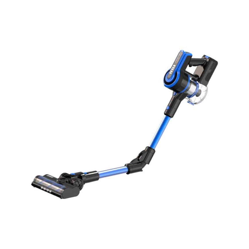 TESLA Electronics PureStar - Stielhandstaubsauger 2-in-1 300W/2200 mAh 29,6V blau/schwarz