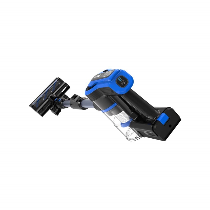 TESLA Electronics PureStar - Stielhandstaubsauger 2-in-1 300W/2200 mAh 29,6V blau/schwarz