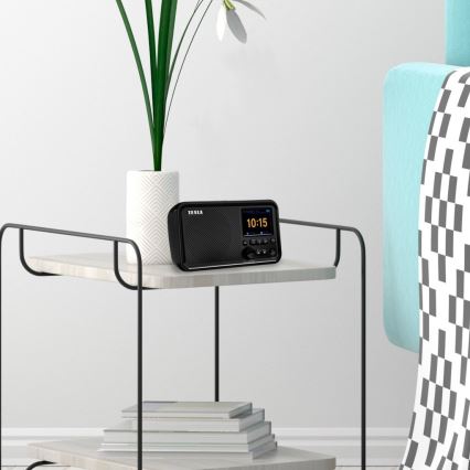 TESLA Electronics - Radio DAB+ FM 5W/1800 mAh schwarz