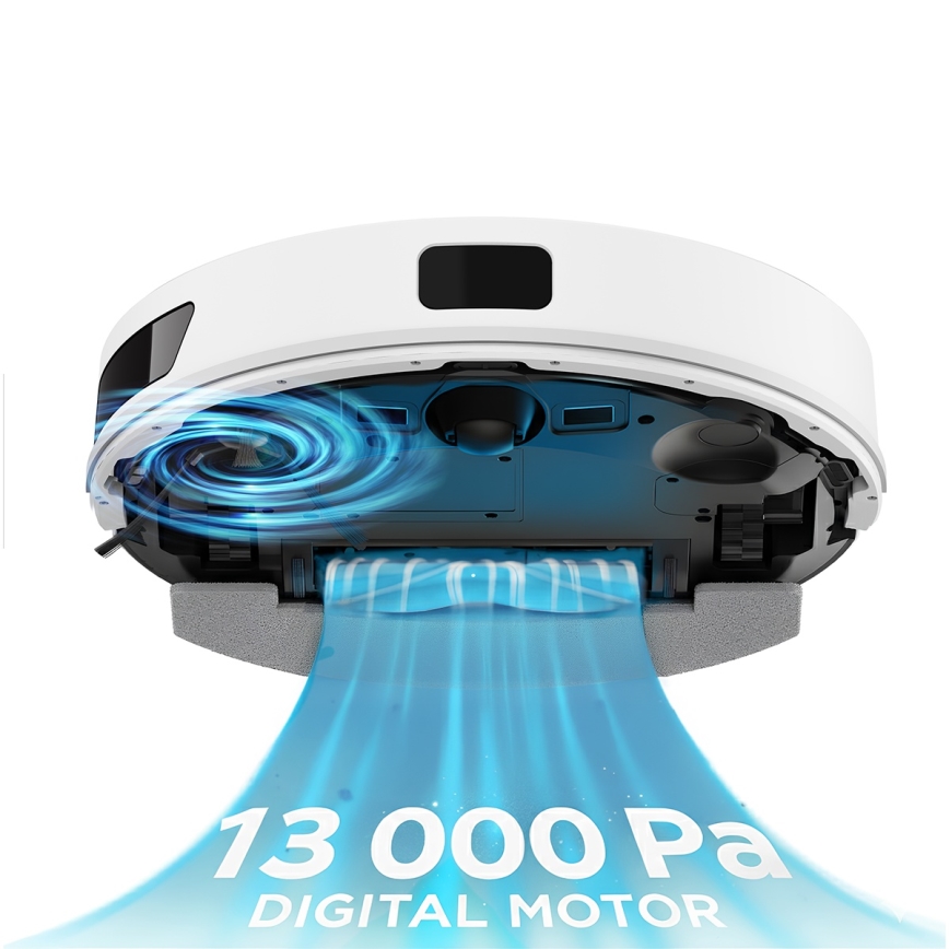 TESLA Electronics RoboStar - Intelligenter 3-in-1-Saugroboter, 3200 mAh, WLAN, weiß