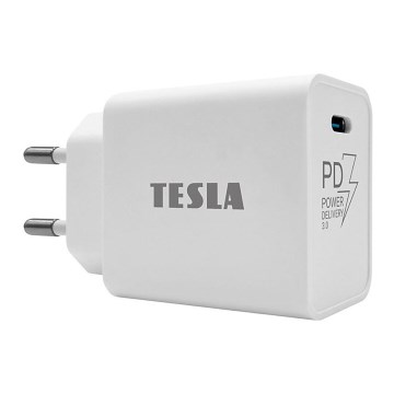 TESLA Electronics - Schnellladeadapter Power Delivery 20W weiß