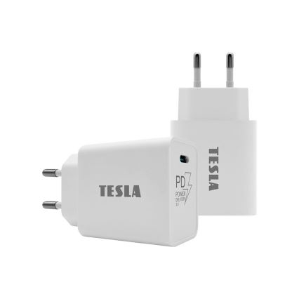 TESLA Electronics - Schnellladeadapter Power Delivery 20W weiß