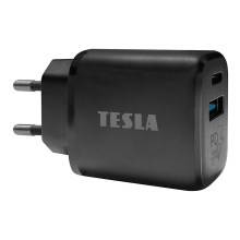 TESLA Electronics - Schnellladeadapter Power Delivery 25W schwarz