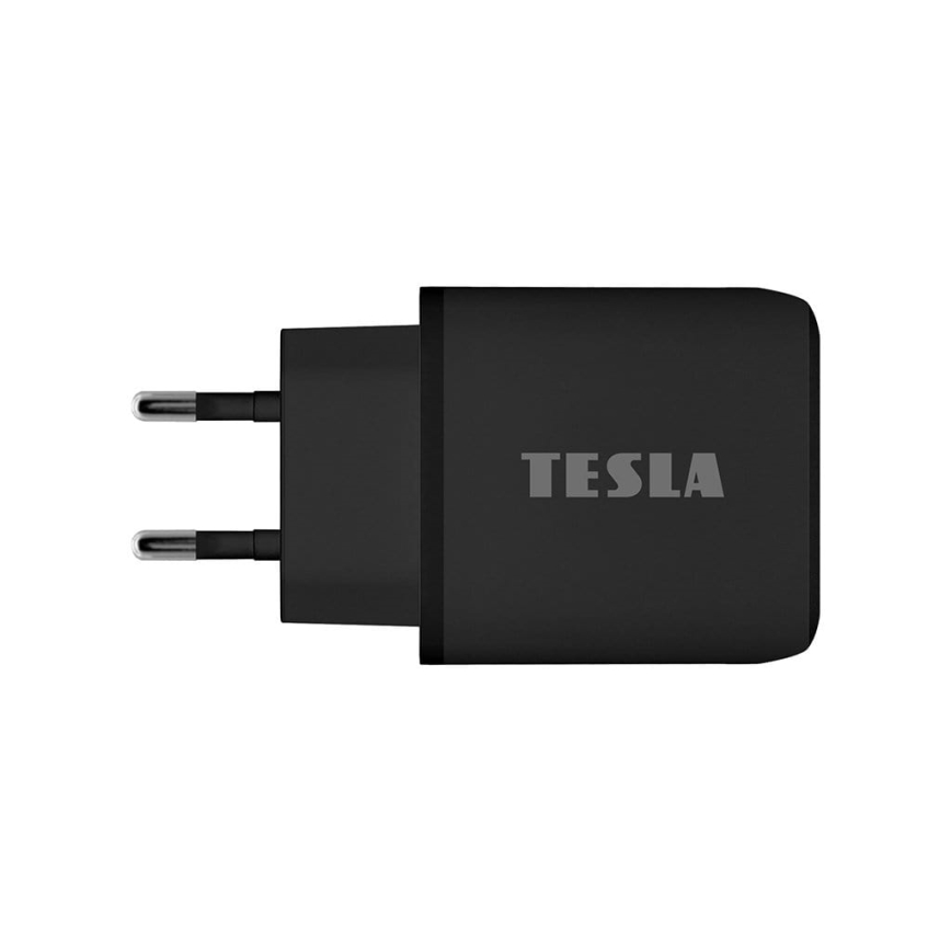 TESLA Electronics - Schnellladeadapter Power Delivery 25W schwarz