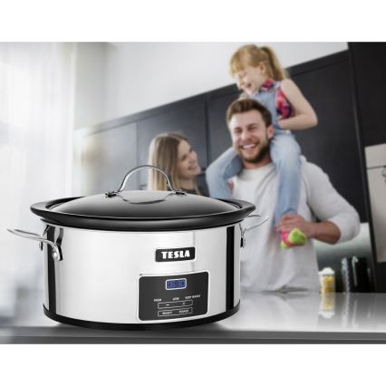 TESLA Electronics SlowCook - Schongarer 5,6 l 250W/230V