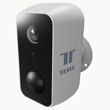 Tesla - Intelligente IP Kamera für den Außenbereich Full HD Wi-Fi 5V Li-ion 9000mAh IP65