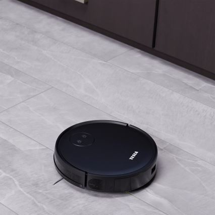 TESLA Smart - Intelligenter 2-in-1 Saugroboter 2000 mAh Wi-Fi Schwarz + Fernbedienung