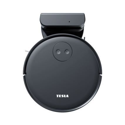 TESLA Smart - Intelligenter 2-in-1 Saugroboter 2000 mAh Wi-Fi Schwarz + Fernbedienung