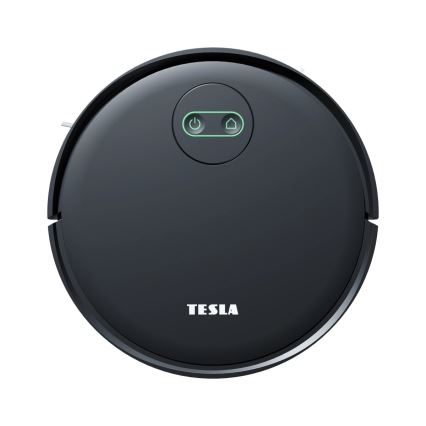 TESLA Smart - Intelligenter 2-in-1 Saugroboter 2000 mAh Wi-Fi Schwarz + Fernbedienung