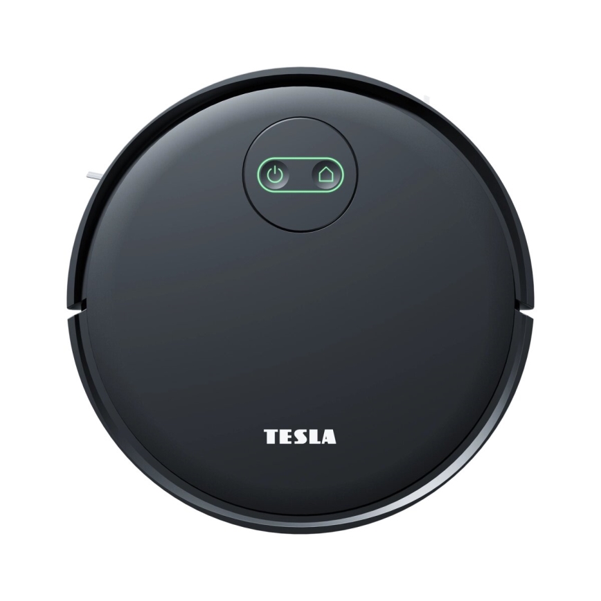 TESLA Smart - Intelligenter 2-in-1 Saugroboter 2000 mAh Wi-Fi Schwarz + Fernbedienung