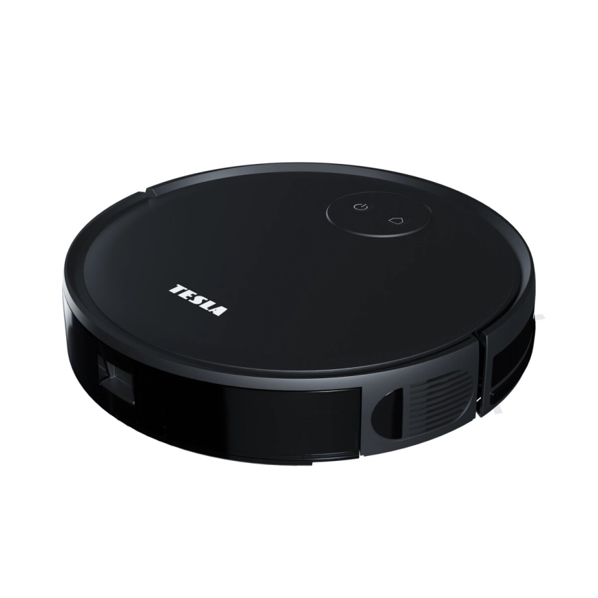 TESLA Smart - Intelligenter 2-in-1 Saugroboter 2000 mAh Wi-Fi Schwarz + Fernbedienung