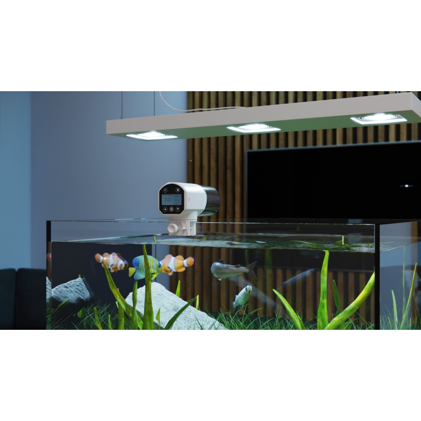 TESLA Smart - Intelligente automatische Fischfutterstation 200 ml 5V Wi-Fi