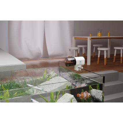 TESLA Smart - Intelligente automatische Fischfutterstation 200 ml 5V Wi-Fi