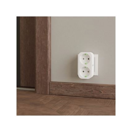 TESLA Smart - Intelligente Steckdosenleiste 2x16A/230V Typ F Wi-Fi Tuya