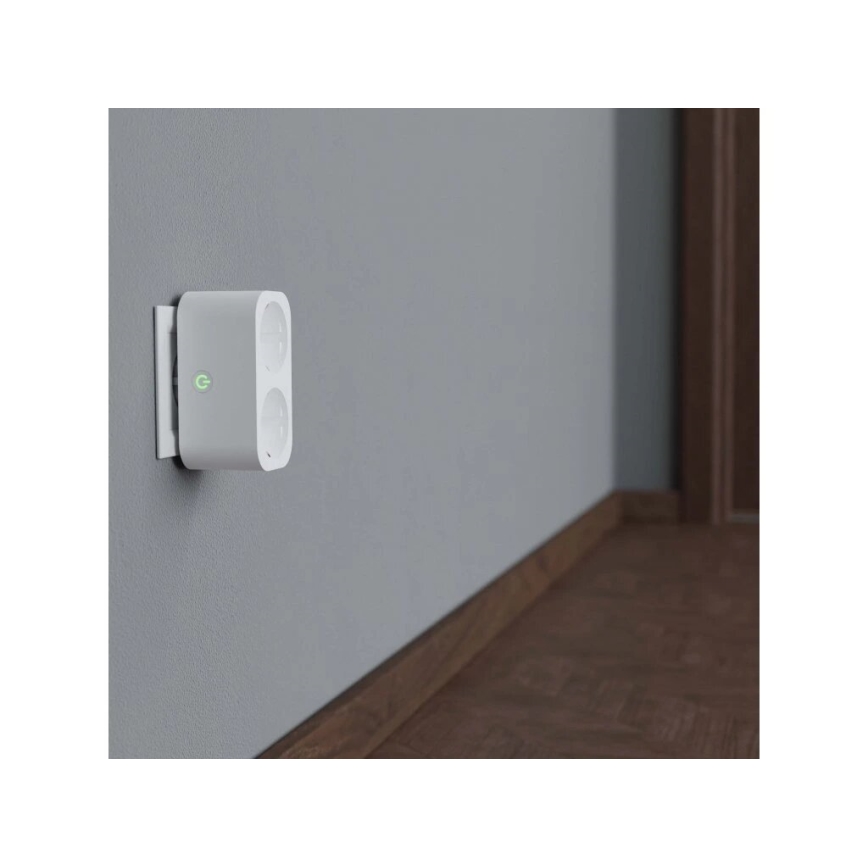 TESLA Smart - Intelligente Steckdosenleiste 2x16A/230V Typ F Wi-Fi Tuya