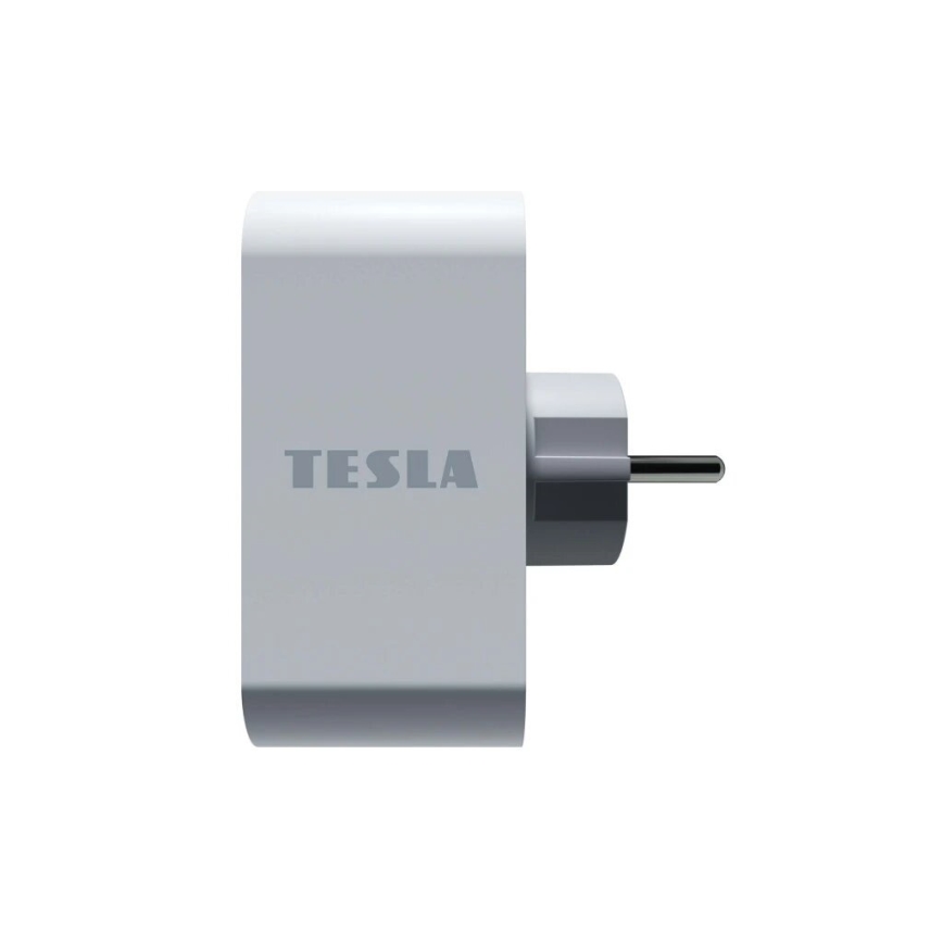 TESLA Smart - Intelligente Steckdosenleiste 2x16A/230V Typ F Wi-Fi Tuya