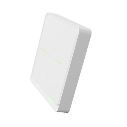 TESLA Smart - Intelligenter kabelloser Haus-Schalter 4P 1xCR2430 ZigBee