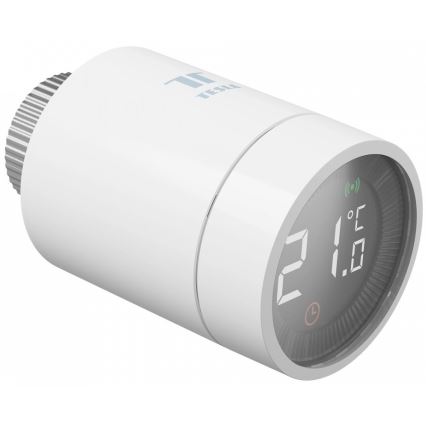 TESLA Smart - Intelligenter kabelloser Thermostatkopf mit LCD-Display 2xAA