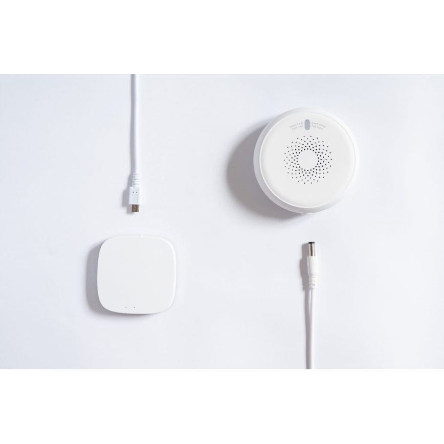 TESLA Smart - Intelligenter Rauchsensor 1xCR123A Zigbee