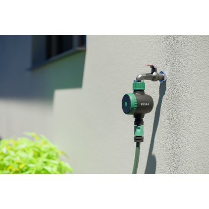 TESLA Smart - Intelligentes Wasserventil 2xAA Wi-Fi IP55